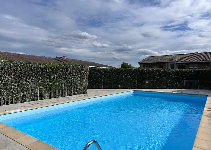 Lumaia - Vue Cite, Terrasse & Piscine Apartment Carcassonne
